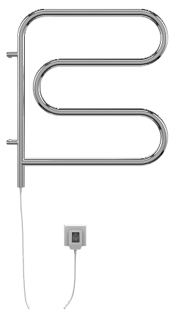 Электро 25 F-обр 600х600 поворотный Полотенцесушитель TERMINUS Чебоксары - фото 2